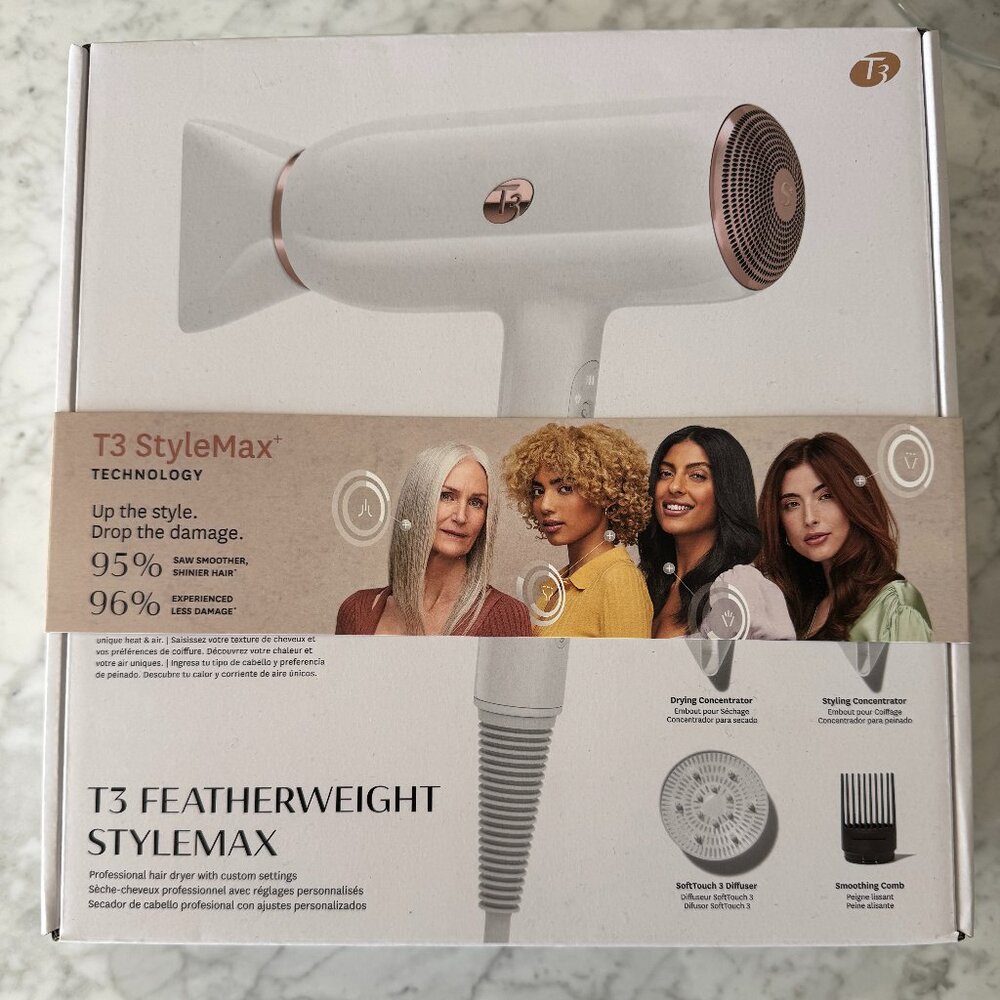 T3 Featherweight StyleMax professional hair dryer
